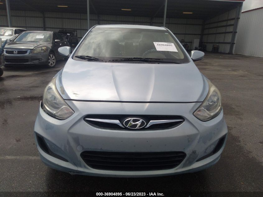 2013 HYUNDAI ACCENT GLS - KMHCT4AE8DU286907