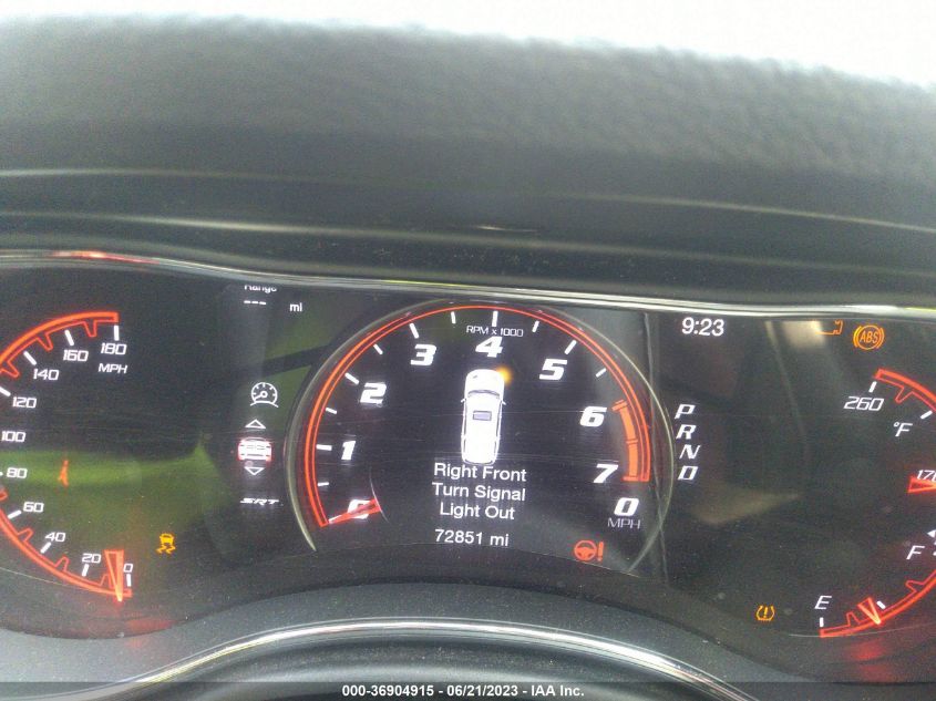 2018 DODGE DURANGO SRT - 1C4SDJGJ4JC209520