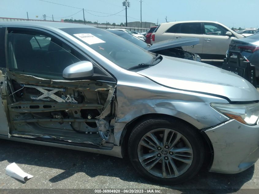 2015 TOYOTA CAMRY XLE/SE/LE/XSE - 4T1BF1FK6FU013130