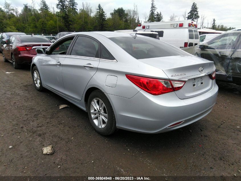 2013 HYUNDAI SONATA GLS PZEV - 5NPEB4AC7DH769684