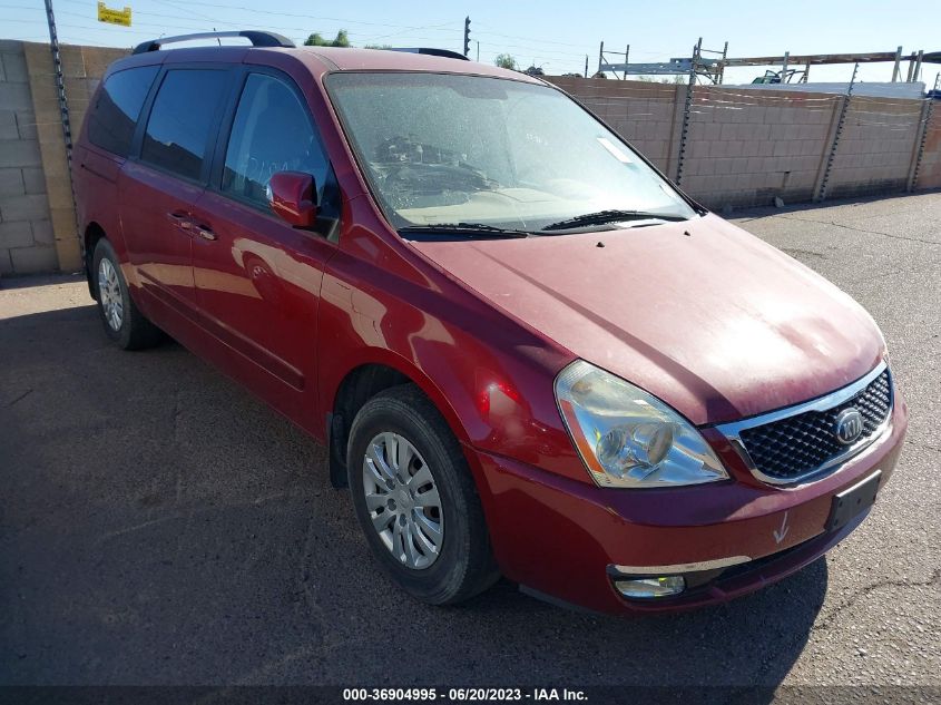 2014 KIA SEDONA LX - KNDMG4C73E6545224