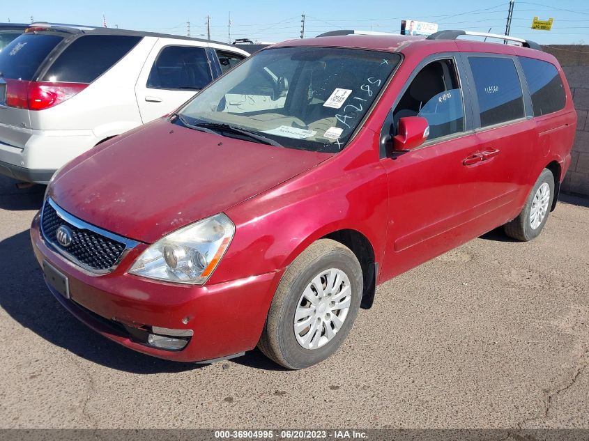 2014 KIA SEDONA LX - KNDMG4C73E6545224
