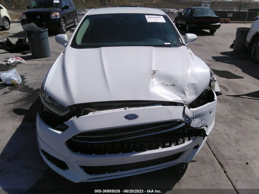 2016 FORD FUSION SE - 1FA6P0H77G5122445