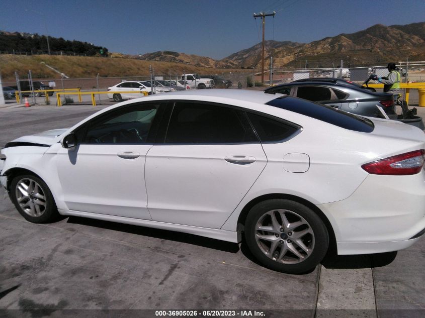 2016 FORD FUSION SE - 1FA6P0H77G5122445