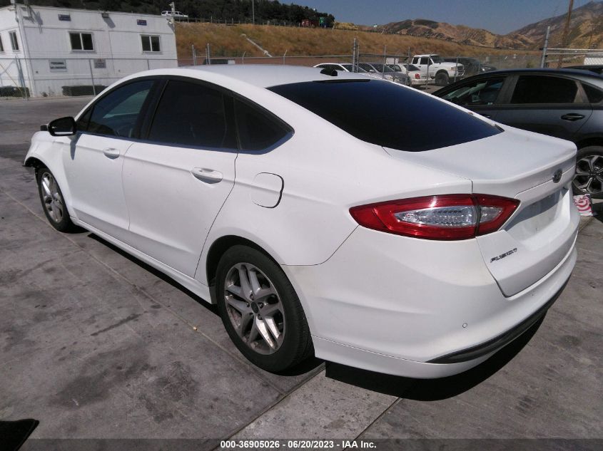 2016 FORD FUSION SE - 1FA6P0H77G5122445