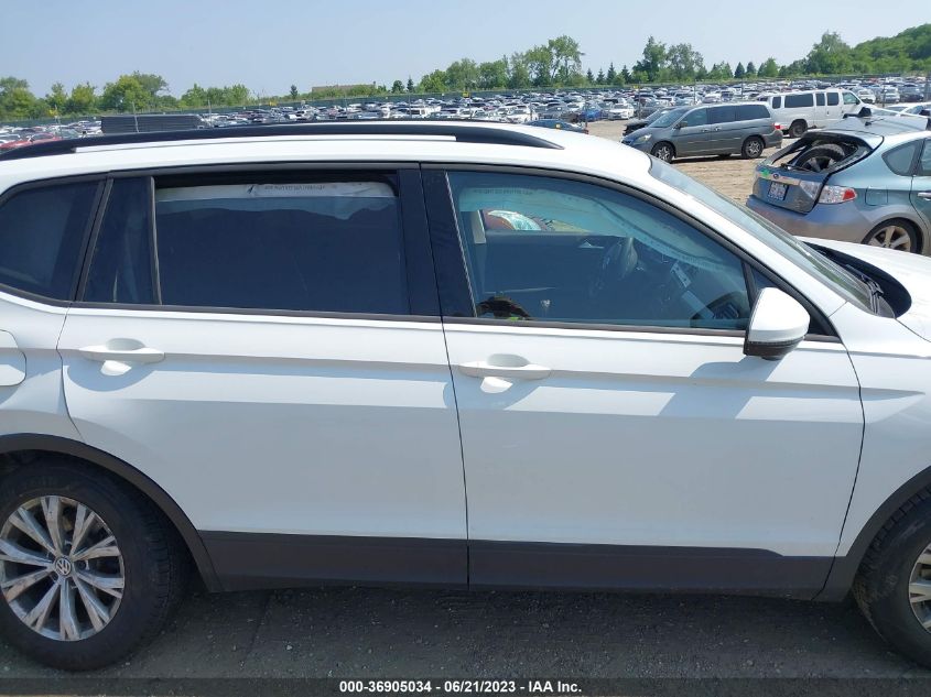 2019 VOLKSWAGEN TIGUAN S - 3VV1B7AXXKM182696