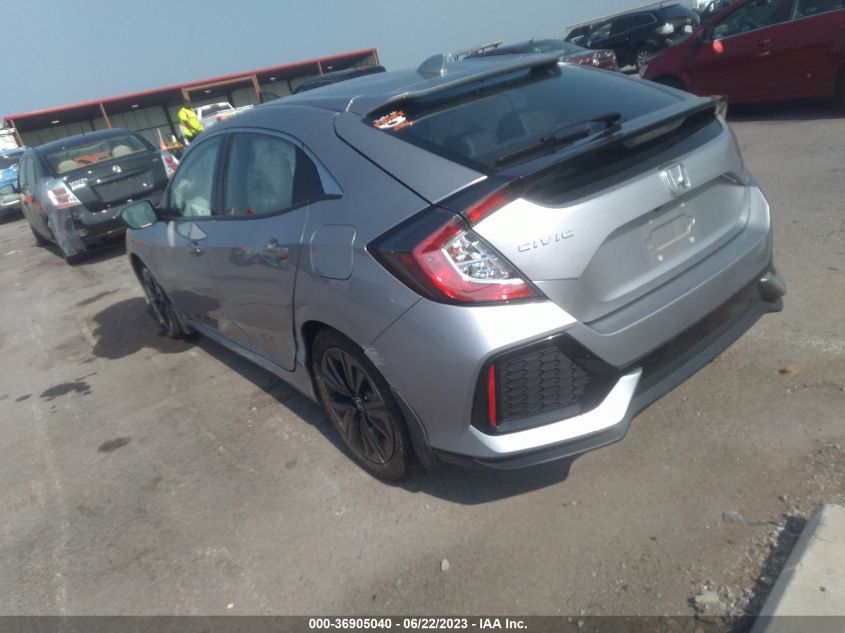 2018 HONDA CIVIC HATCHBACK EX-L NAVI - SHHFK7H79JU203209