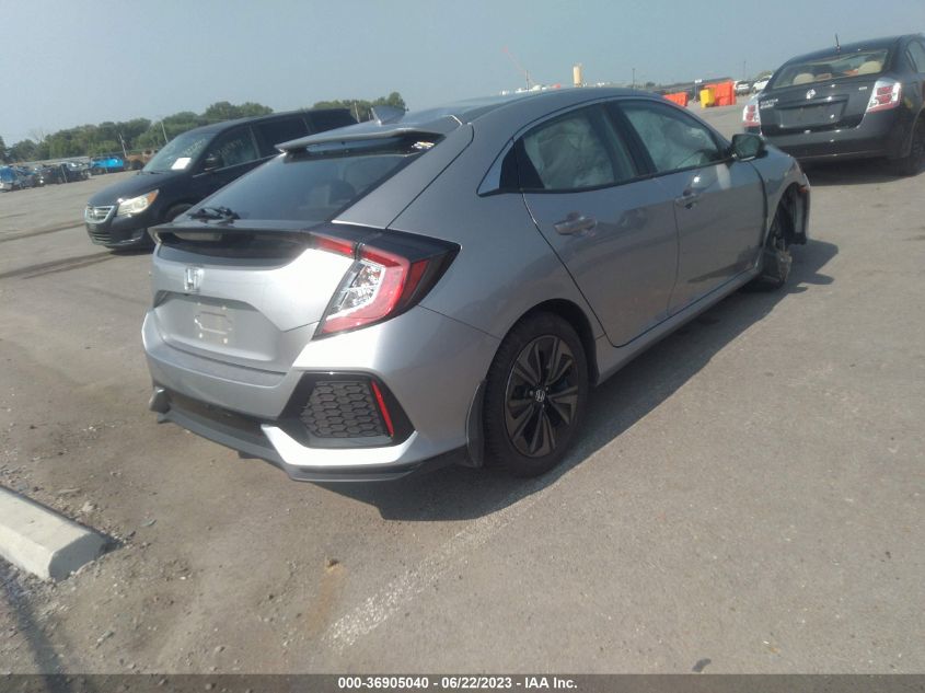2018 HONDA CIVIC HATCHBACK EX-L NAVI - SHHFK7H79JU203209