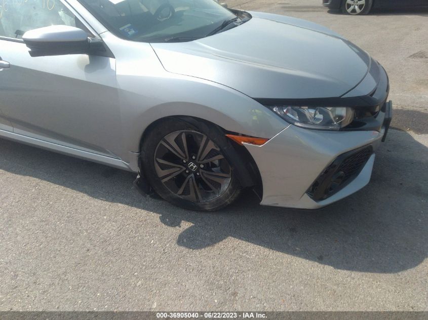 2018 HONDA CIVIC HATCHBACK EX-L NAVI - SHHFK7H79JU203209