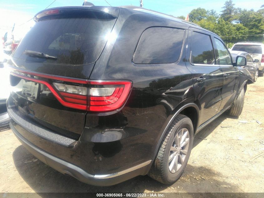 2018 DODGE DURANGO SXT - 1C4RDJAG2JC443523