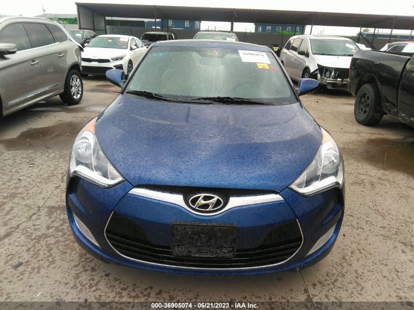 2017 HYUNDAI VELOSTER VALUE EDITION - KMHTC6AD3HU313410