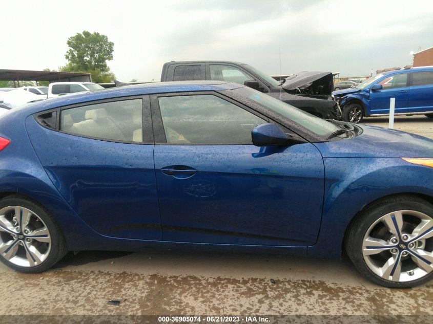 2017 HYUNDAI VELOSTER VALUE EDITION - KMHTC6AD3HU313410
