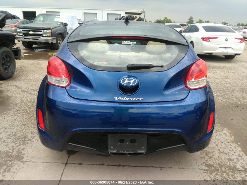 2017 HYUNDAI VELOSTER VALUE EDITION - KMHTC6AD3HU313410