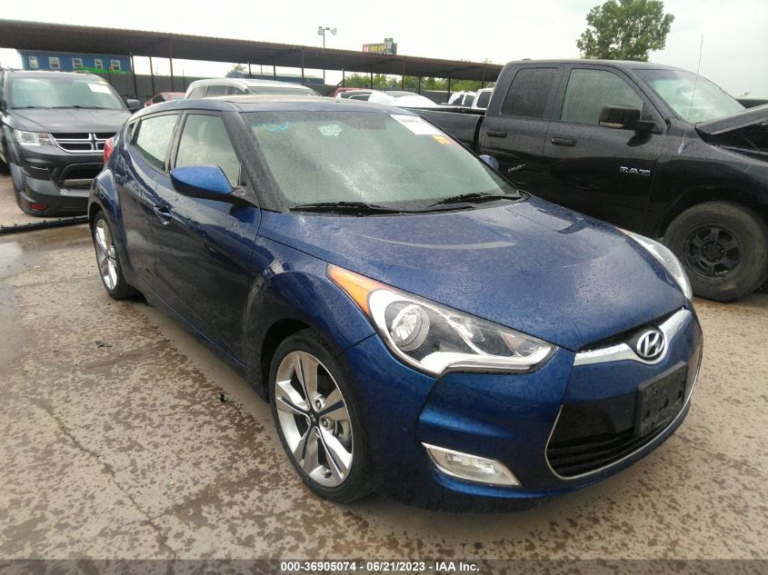 2017 HYUNDAI VELOSTER VALUE EDITION - KMHTC6AD3HU313410