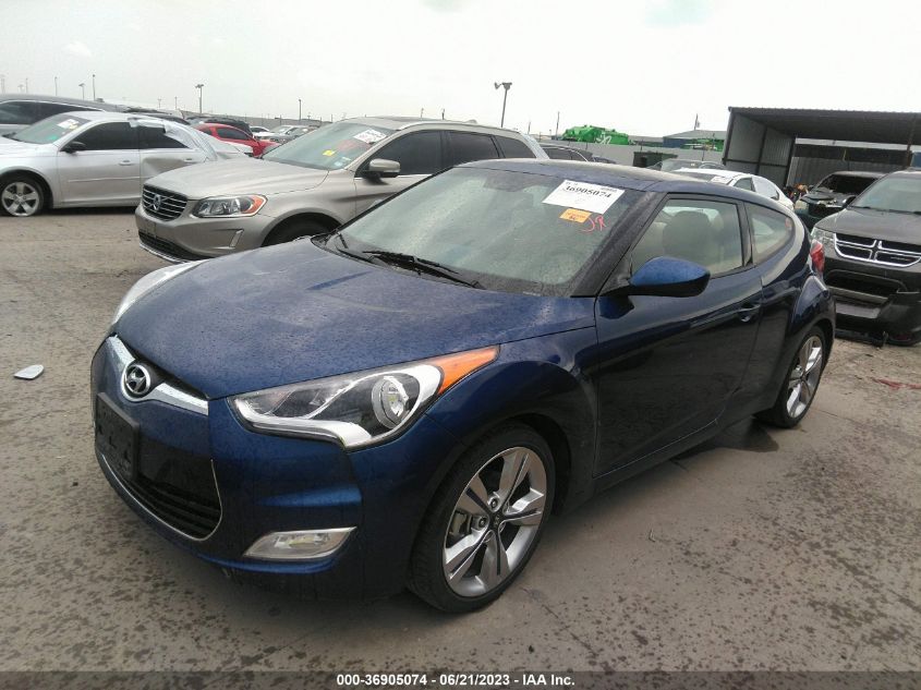 2017 HYUNDAI VELOSTER VALUE EDITION - KMHTC6AD3HU313410