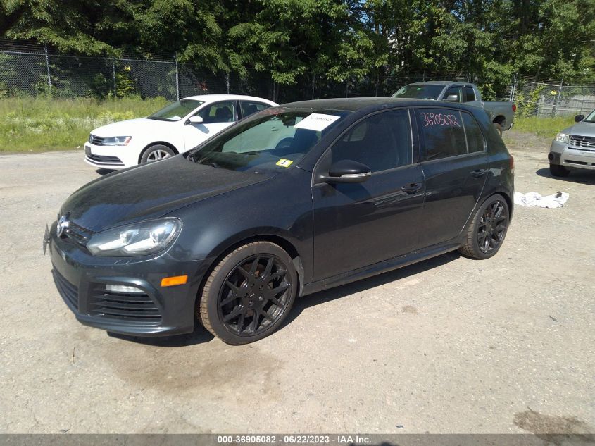 2013 VOLKSWAGEN GOLF R W/SUNROOF & NAVI WVWPF7AJ9DW019680