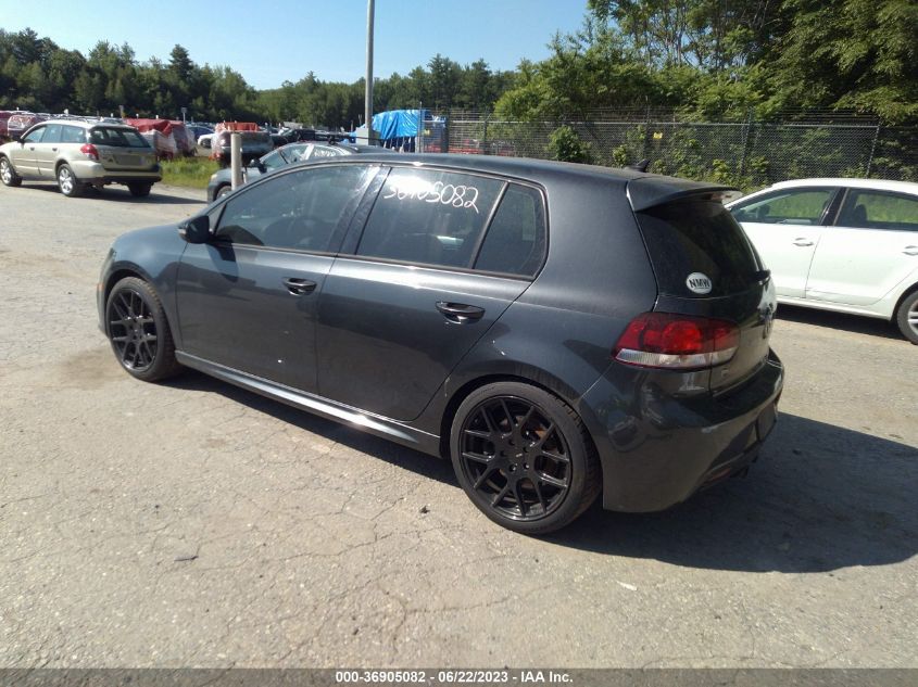 2013 VOLKSWAGEN GOLF R W/SUNROOF & NAVI WVWPF7AJ9DW019680