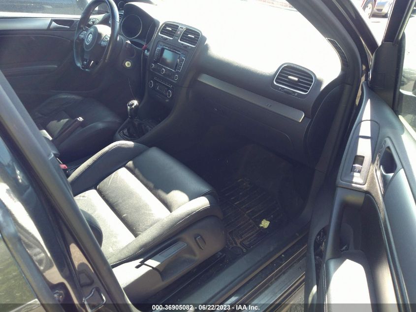 2013 VOLKSWAGEN GOLF R W/SUNROOF & NAVI WVWPF7AJ9DW019680