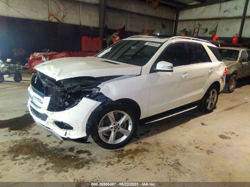 4JGDA5JB5HA927590 2017 MERCEDES-BENZ GLE-CLASS, photo no. 2