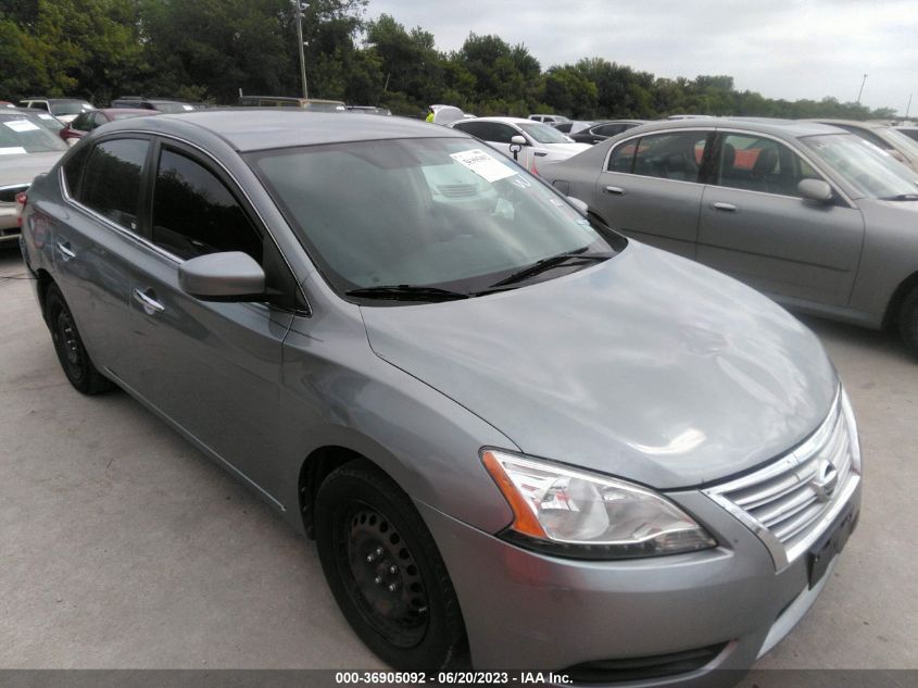 2014 NISSAN SENTRA S - 3N1AB7AP5EY316688