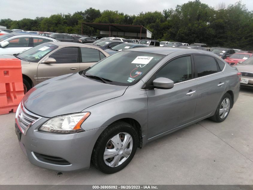 2014 NISSAN SENTRA S - 3N1AB7AP5EY316688