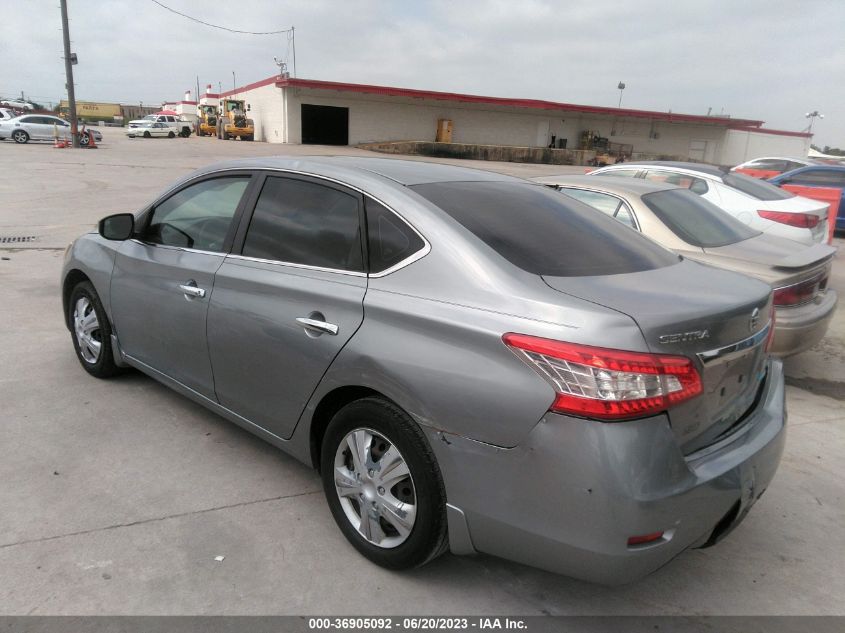 2014 NISSAN SENTRA S - 3N1AB7AP5EY316688