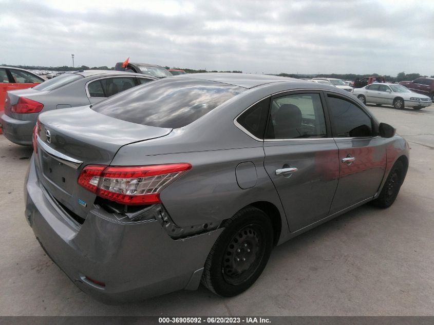 2014 NISSAN SENTRA S - 3N1AB7AP5EY316688
