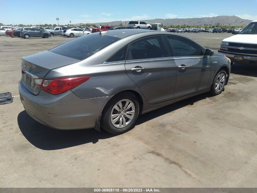 2013 HYUNDAI SONATA GLS PZEV - 5NPEB4AC2DH566525