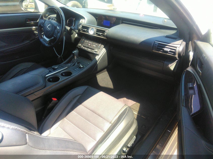 VIN JTHAA58C3H5005436 2017 LEXUS RC 200T