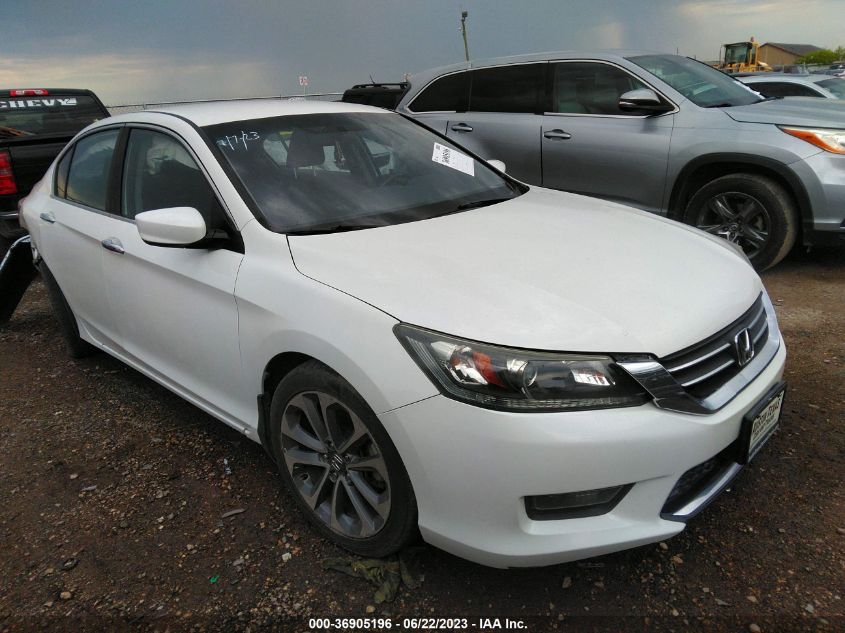 2015 HONDA ACCORD SEDAN SPORT - 1HGCR2F58FA060436