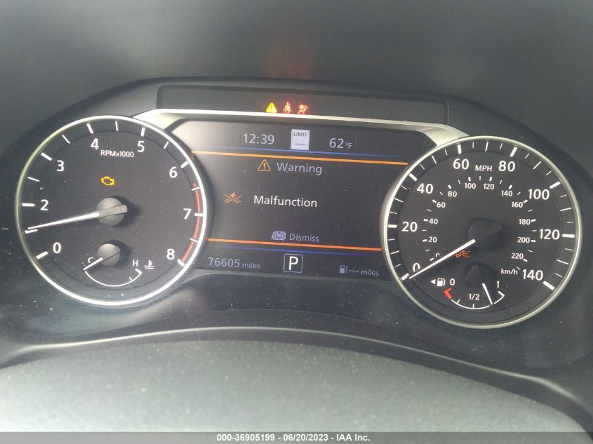 2019 NISSAN ALTIMA 2.5 SL - 1N4BL4EVXKC155576
