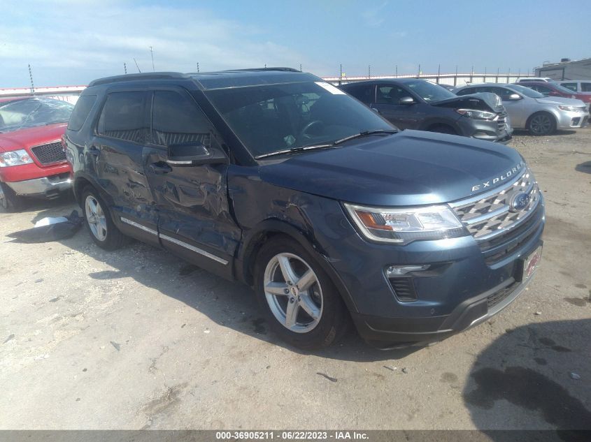 2018 FORD EXPLORER XLT - 1FM5K7D83JGC25459
