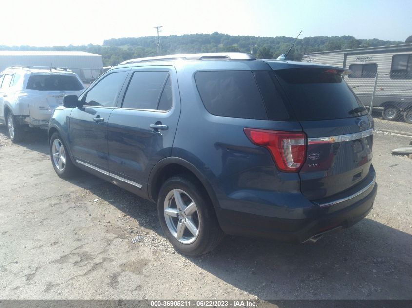 2018 FORD EXPLORER XLT - 1FM5K7D83JGC25459