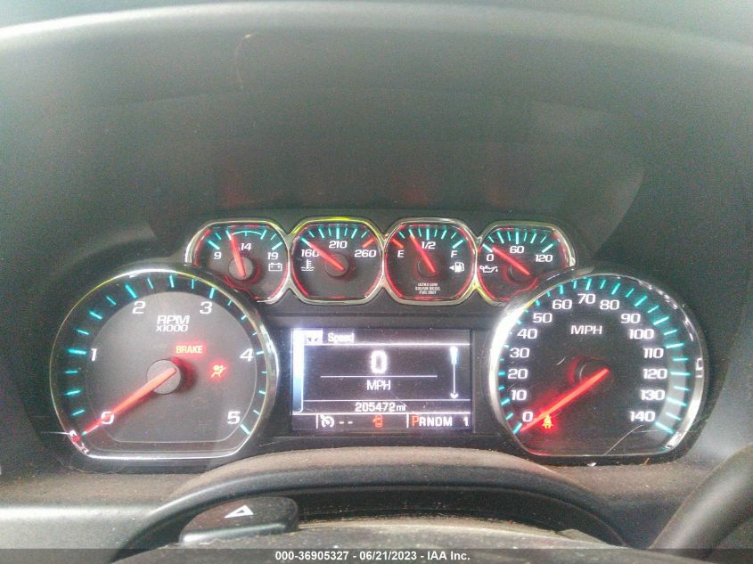 2016 CHEVROLET SILVERADO 2500HD LT - 1GC1KVE85GF146444