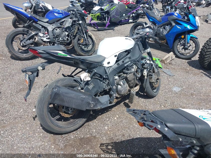 2014 KAWASAKI ZX636 F JKBZXJF16EA003503