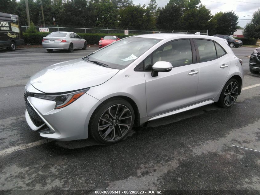 2019 TOYOTA COROLLA HATCHBACK SE/XSE JTNK4RBE0K3004721
