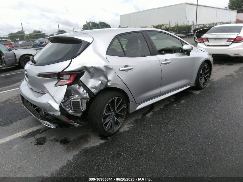 2019 TOYOTA COROLLA HATCHBACK SE/XSE JTNK4RBE0K3004721