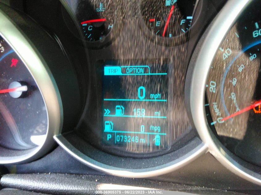 2013 CHEVROLET CRUZE 1LT - 1G1PC5SB1D7322184