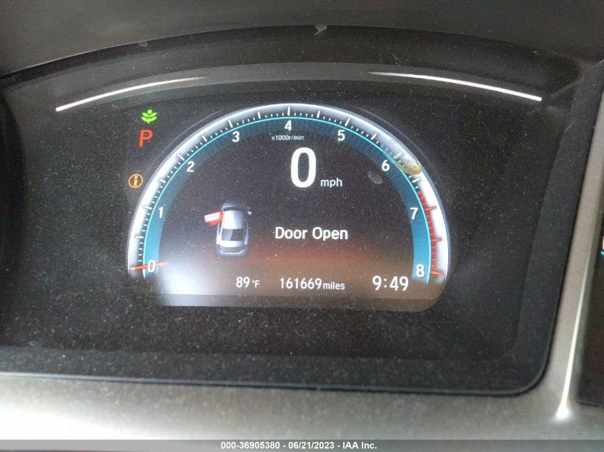 2016 HONDA CIVIC SEDAN EX - 2HGFC2F73GH539561