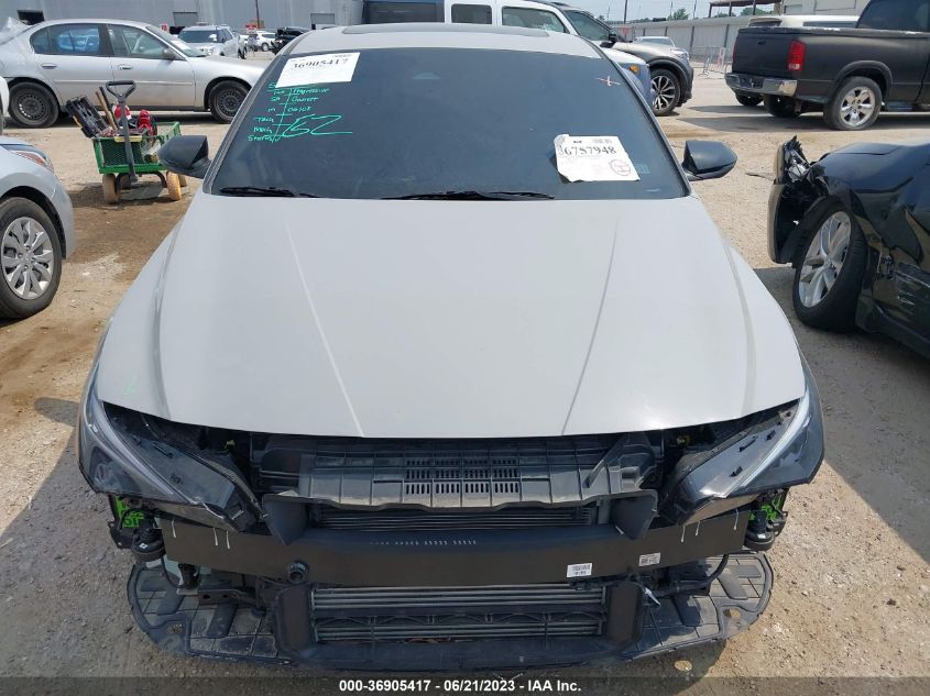 2022 HYUNDAI ELANTRA N - KMHLW4AK9NU001503