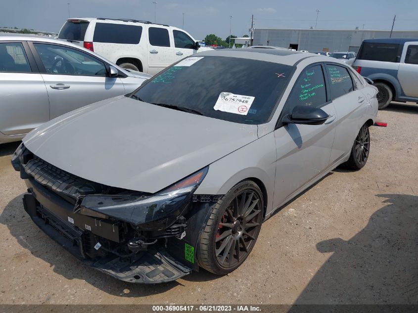 2022 HYUNDAI ELANTRA N - KMHLW4AK9NU001503