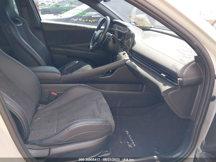 2022 HYUNDAI ELANTRA N - KMHLW4AK9NU001503