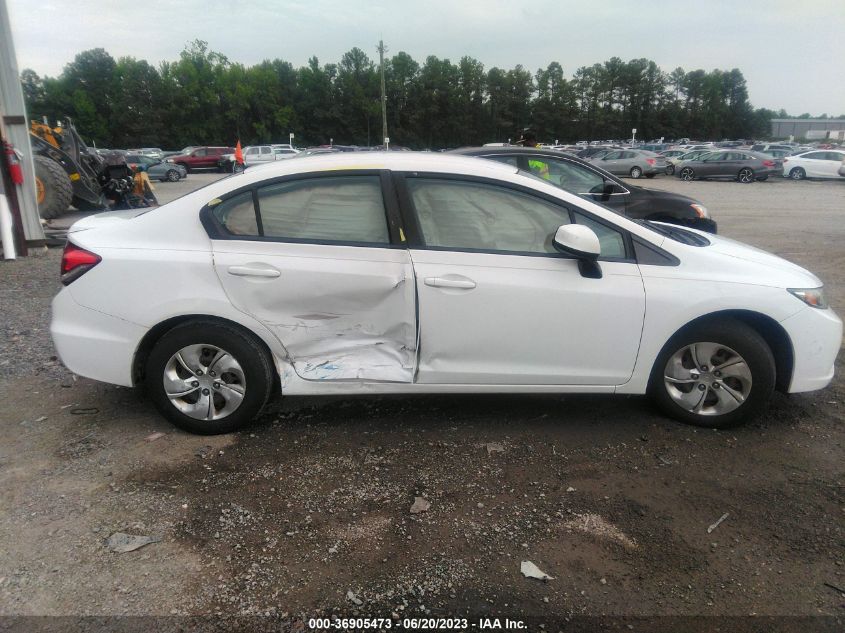2013 HONDA CIVIC SDN LX - 2HGFB2F52DH550077