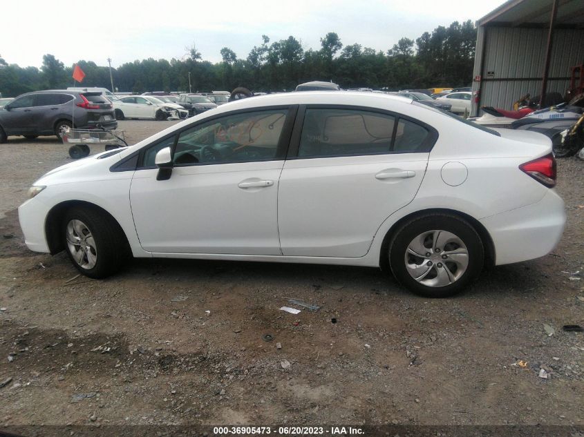 2013 HONDA CIVIC SDN LX - 2HGFB2F52DH550077