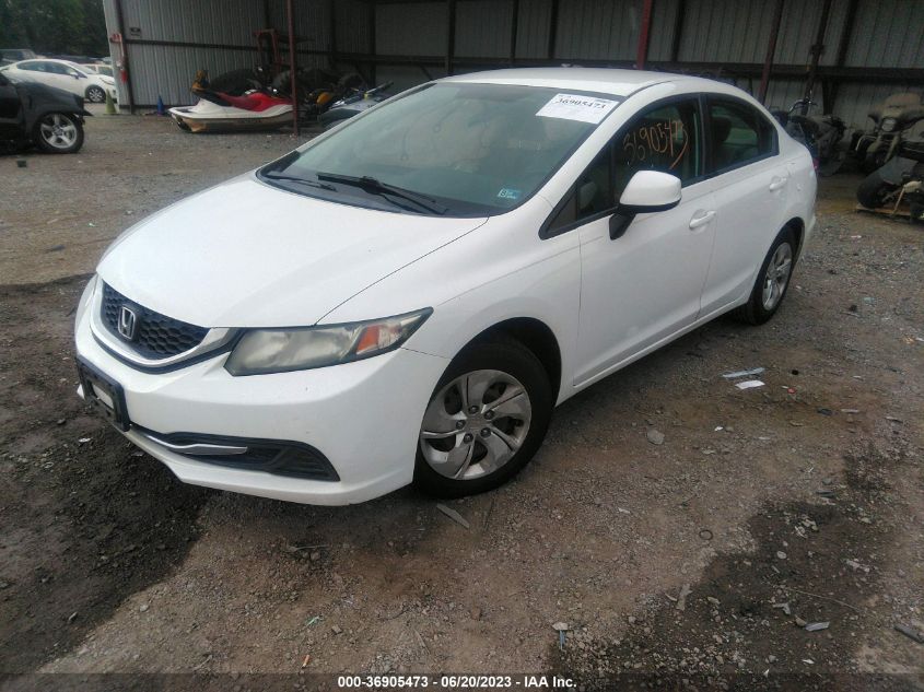 2013 HONDA CIVIC SDN LX - 2HGFB2F52DH550077