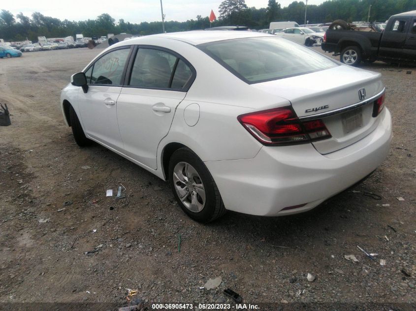 2013 HONDA CIVIC SDN LX - 2HGFB2F52DH550077