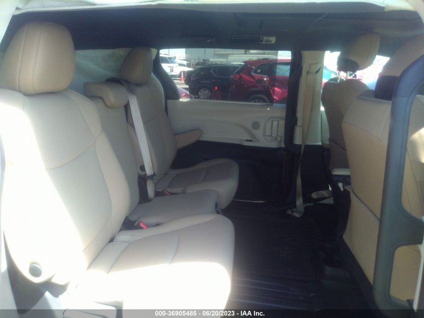 2022 TOYOTA SIENNA XLE - 5TDJRKEC0NS102847