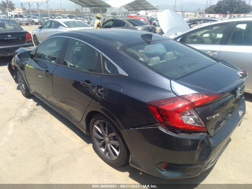 VIN 19XFC1F35ME204136 2021 HONDA CIVIC SEDAN EX