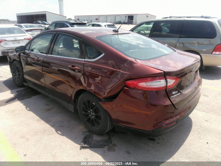 2015 FORD FUSION S - 3FA6P0G71FR136824