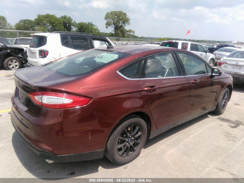 2015 FORD FUSION S - 3FA6P0G71FR136824